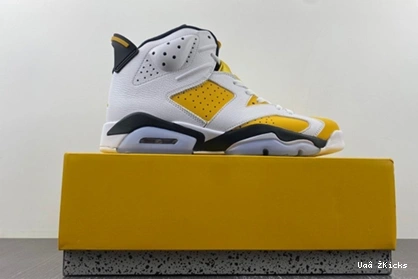 Ochre Classic 603  Yellow Jordan Retro 6 CT8529-170 0629